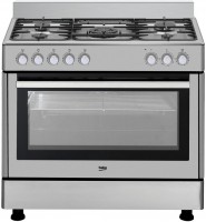 Photos - Cooker Beko GM 15121 DX stainless steel