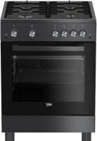 Photos - Cooker Beko FSG 62120 DACS graphite