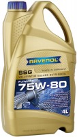 Photos - Gear Oil Ravenol SSG 75W-80 4 L