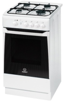 Photos - Cooker Indesit KN 1G2 white