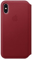 Case Apple Leather Folio for iPhone X/Xs 
