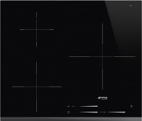 Photos - Hob Smeg SI7633B black