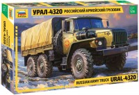 Photos - Model Building Kit Zvezda Russian Army Truck URAL-4320 (1:35) 