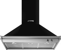 Photos - Cooker Hood Smeg KD90HNE black