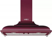 Photos - Cooker Hood Smeg KC19RW burgundy