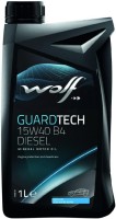Photos - Engine Oil WOLF Guardtech 15W-40 B4 Diesel 1 L