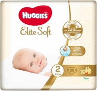 Photos - Nappies Huggies Elite Soft 2 / 25 pcs 