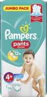 Photos - Nappies Pampers Pants 4 Plus / 50 pcs 