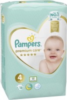 Photos - Nappies Pampers Premium Care 4 / 18 pcs 