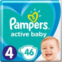 Photos - Nappies Pampers Active Baby 4 / 46 pcs 