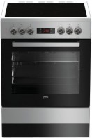 Photos - Cooker Beko FSM 67320 GSS stainless steel