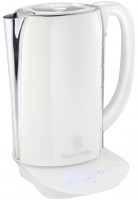 Photos - Electric Kettle Russell Hobbs Glass Touch 14743-80 2400 W 1.7 L  white