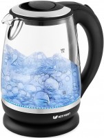 Photos - Electric Kettle KITFORT KT-655 2200 W 2 L  black