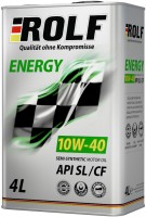 Photos - Engine Oil Rolf Energy 10W-40 SL/CF 4 L