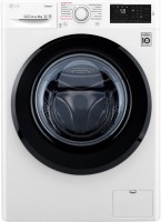 Photos - Washing Machine LG F4M5VS6W white
