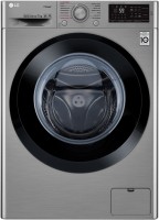 Photos - Washing Machine LG F2J5HS6S silver