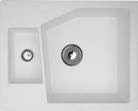 Photos - Kitchen Sink ORIVEL Linea M 1.5D 620x500