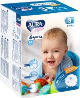 Photos - Nappies Aura Baby Diapers 3 / 14 pcs 