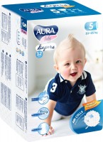Photos - Nappies Aura Baby Diapers 5 / 12 pcs 