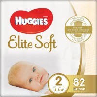 Photos - Nappies Huggies Elite Soft 2 / 82 pcs 