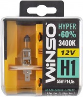 Photos - Car Bulb Winso Hyper +60 H1 2pcs 