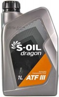 Photos - Gear Oil S-Oil Dragon ATF III 1L 1 L