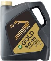 Photos - Engine Oil S-Oil Seven Gold 5W-40 4 L