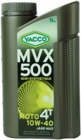 Photos - Engine Oil Yacco MVX 500 4T 10W-40 1 L