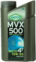 Photos - Engine Oil Yacco MVX 500 4T 15W-50 1 L