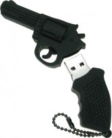 Photos - USB Flash Drive Uniq Weapon Revolver 4 GB