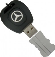 Photos - USB Flash Drive Uniq Auto Ring Key Mercedes 64 GB