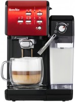 Photos - Coffee Maker Breville Prima Latte II VCF109X red