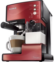 Photos - Coffee Maker Breville Prima Latte VCF046X red