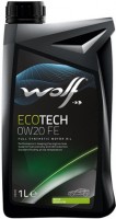 Photos - Engine Oil WOLF Ecotech 0W-20 D1 FE 1 L