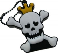 Photos - USB Flash Drive Uniq Pirate Symbol in the Crown 3.0 32Gb 