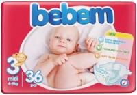 Photos - Nappies Bebem Diapers 3 / 36 pcs 