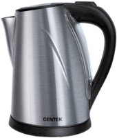 Photos - Electric Kettle Centek CT-1030 2200 W 2 L  stainless steel