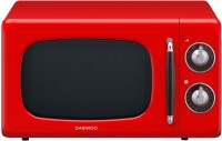 Photos - Microwave Daewoo KOR-6697R red