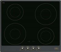 Photos - Hob Smeg SI764AOM graphite