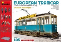 Photos - Model Building Kit MiniArt European Tramcar w/Crew and Passengers (1:35) 