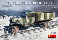 Photos - Model Building Kit MiniArt 1.5 Ton Railroad Truck AA Type (1:35) 