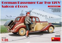 Photos - Model Building Kit MiniArt German Passenger Car Typ 170V Saloon 4 Doors (1:35) 