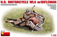 Photos - Model Building Kit MiniArt U.S. Motorcycle WLA w/Rifleman (1:35) 