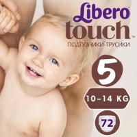 Photos - Nappies Libero Touch Pants 5 / 72 pcs 