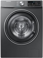 Photos - Washing Machine Samsung WW80R62LVEX stainless steel
