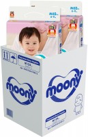 Photos - Nappies Moony Diapers M / 124 pcs 