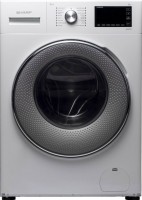 Photos - Washing Machine Sharp ES-F 882 LXWH white