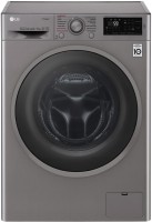 Photos - Washing Machine LG F4J6VG8S gray