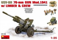 Photos - Model Building Kit MiniArt USV-BR 76-mm Gun Mod.1941 (1:35) 