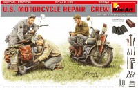 Photos - Model Building Kit MiniArt U.S. Motorcycle Repair Crew (1:35) 